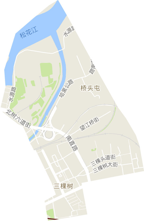 三棵树大街街道