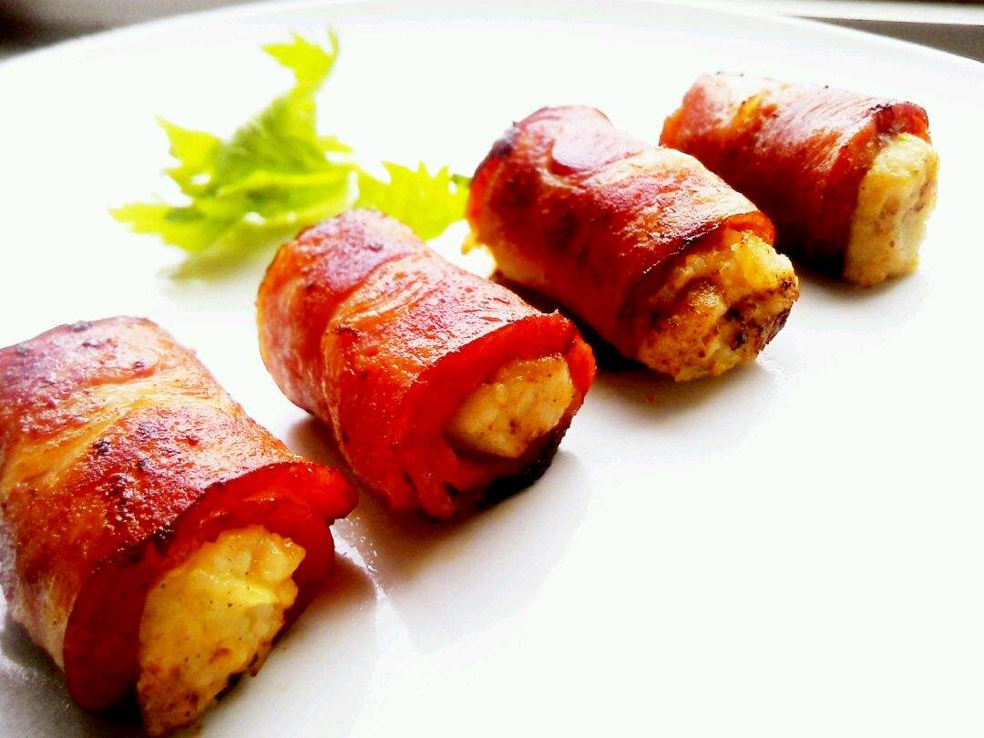 土豆培根寿司卷