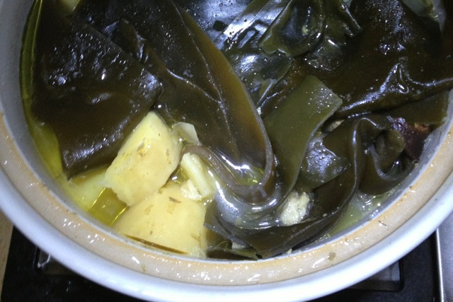 海带土豆汤