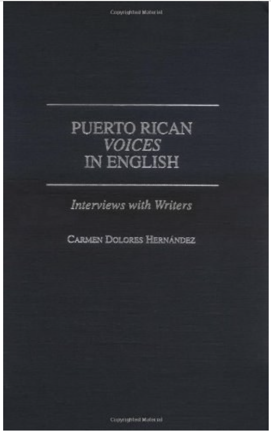 puerto rican voices in english