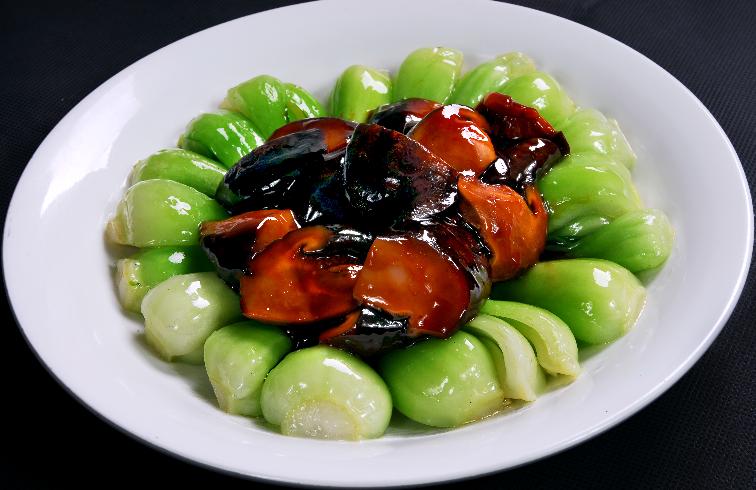香菇烧菜心