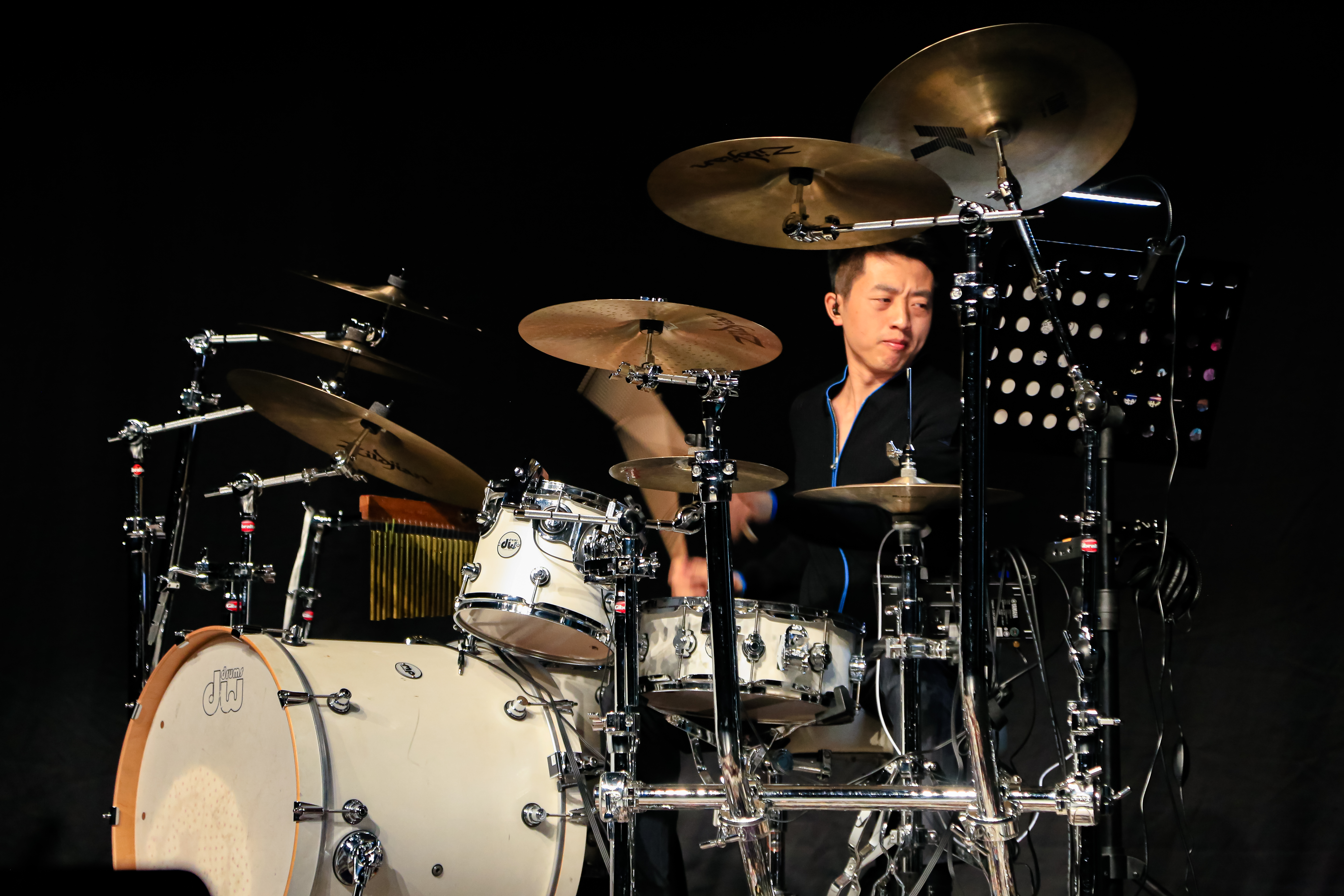 培训爵士鼓主讲教师,circus krone德国皇冠马戏团现场乐队首席鼓手, 