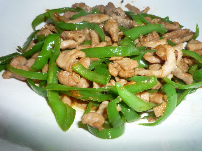 炒杭椒肉丝