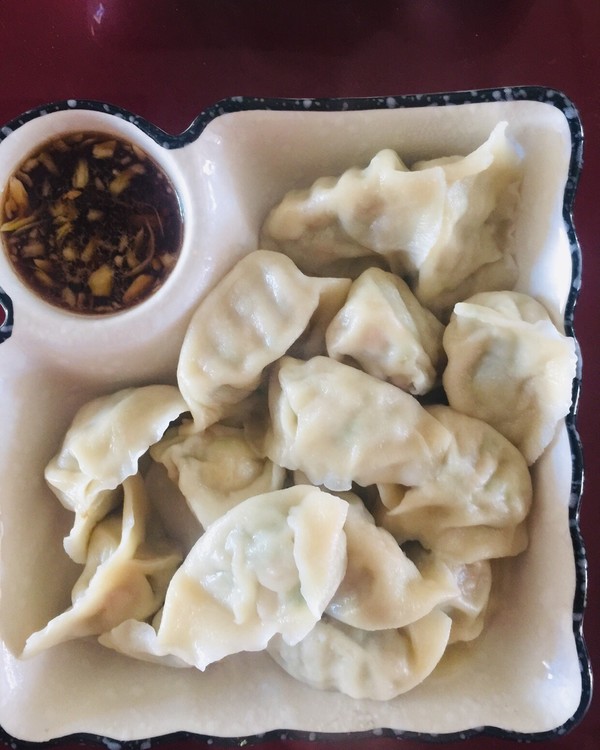 胡萝卜豆腐水饺