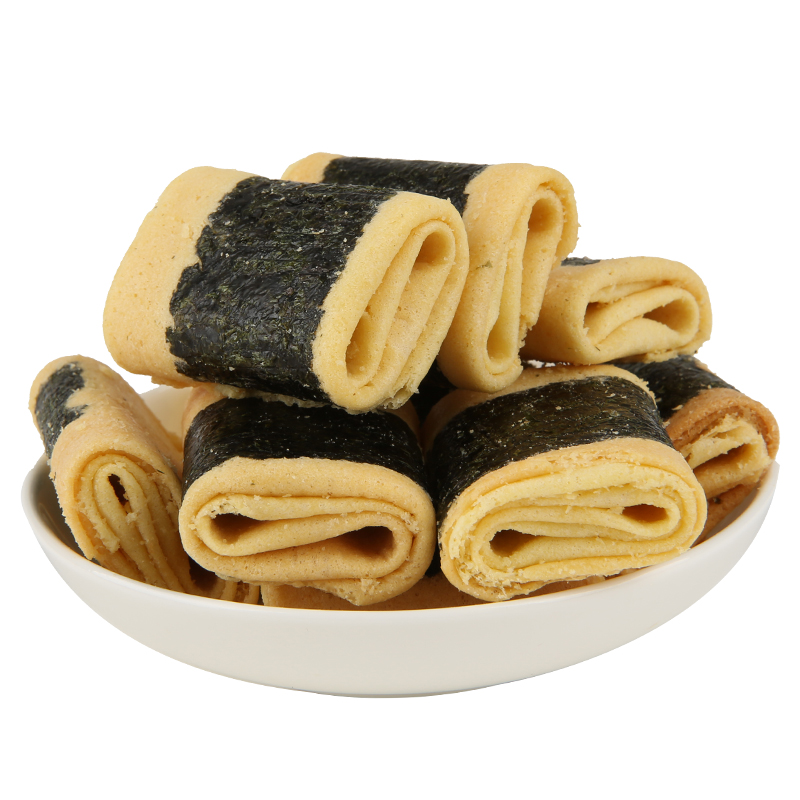 豆浆鸡蛋海苔酥