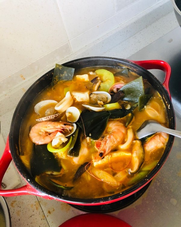 韩式海鲜大酱汤