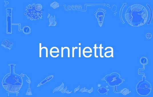 Henrietta（英语单词）_百度百科