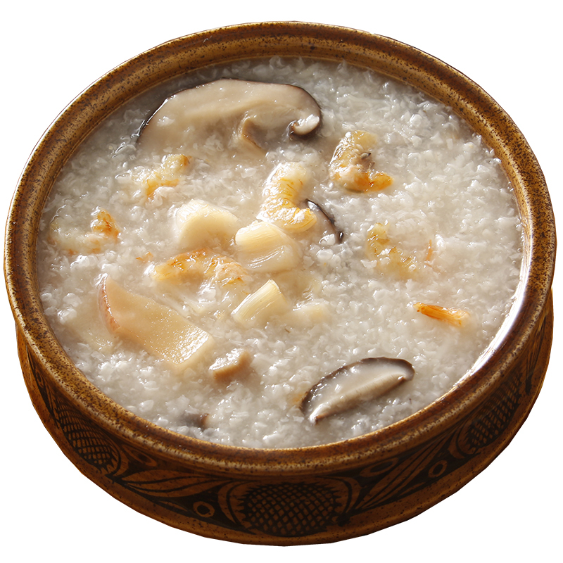 虾米香菇粥