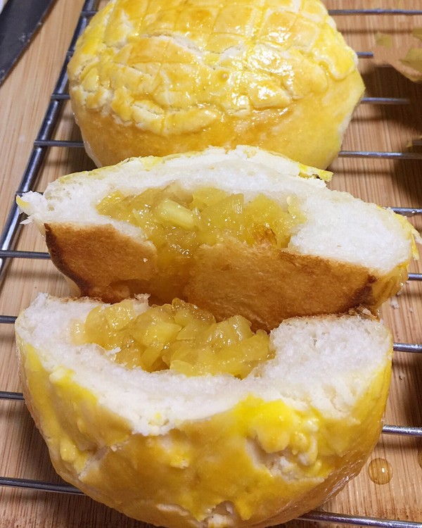 菠萝牛奶小面包
