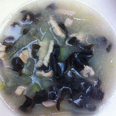 木须肉丝汤