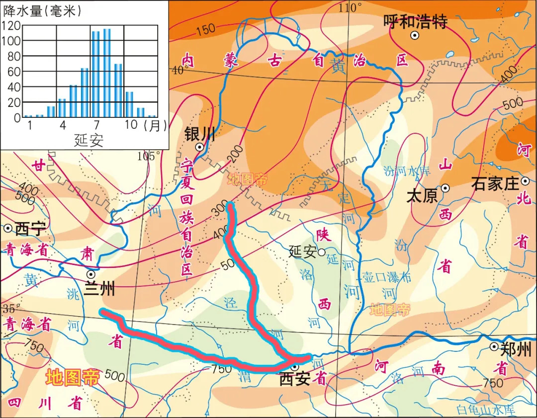 泾渭分明，泾河与渭河，谁清谁浊？_百科TA说