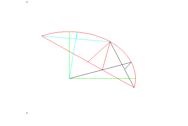  p>椭弓是在正圆弓形的定义上衍生出来的几何图形,不同的是主体为椭圆