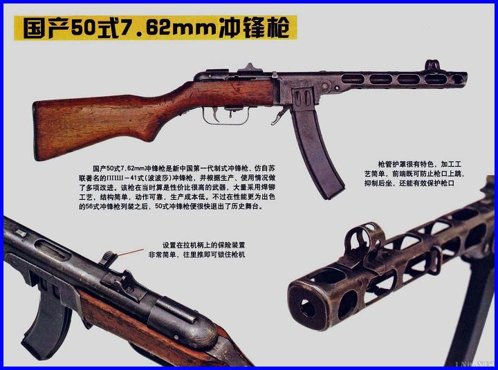 50式冲锋枪