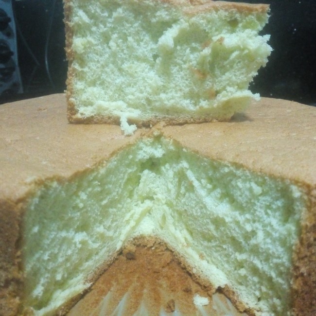 香兰叶椰蓉戚风蛋糕