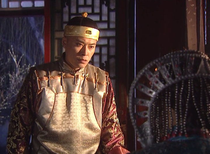 《康熙王朝》中的喀尔喀公主,剧中扮演宝日龙梅的是演员王也天