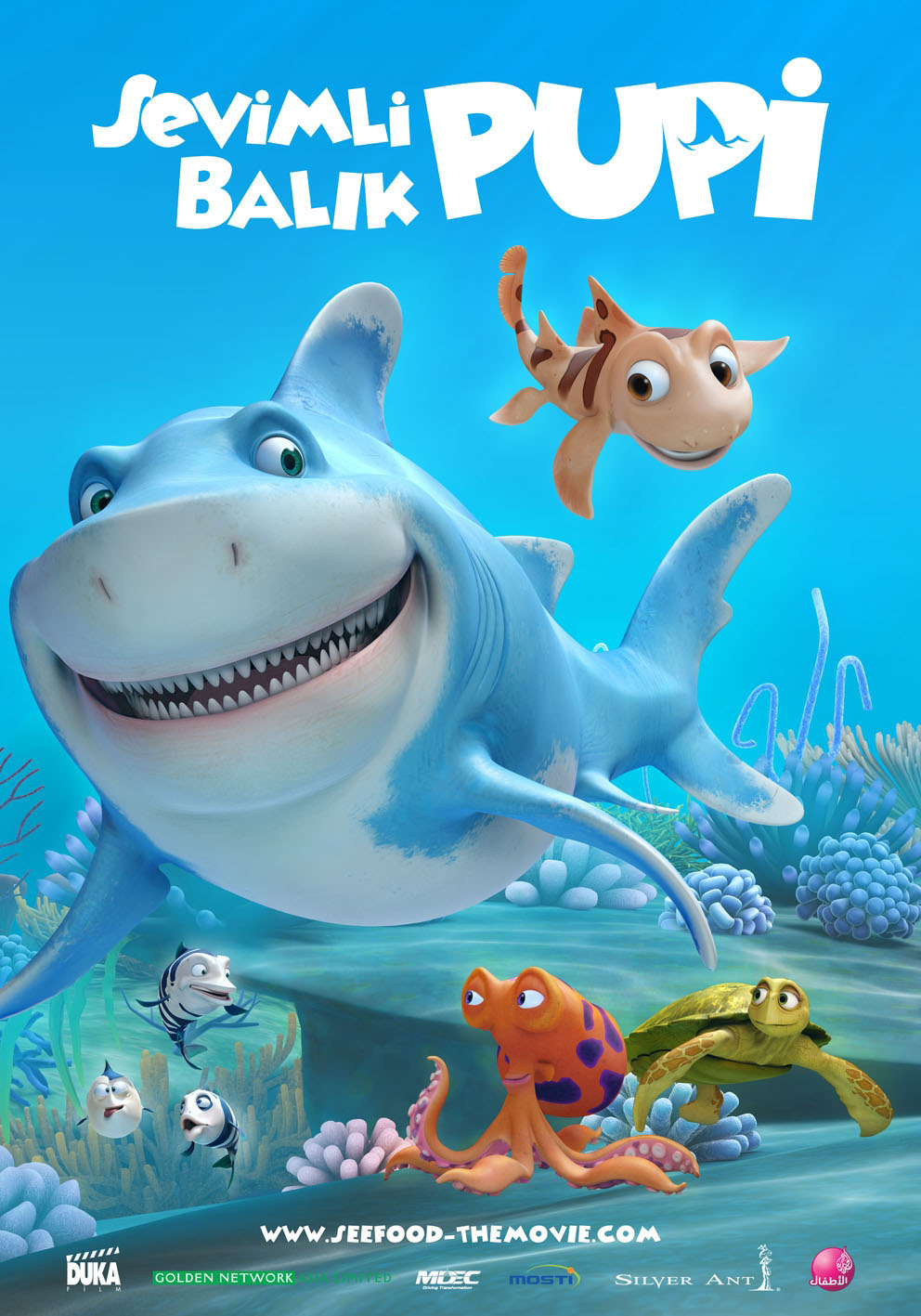  p>《海鲜陆战队》是由博纳影业集团于2012年推出的一部动画电影.