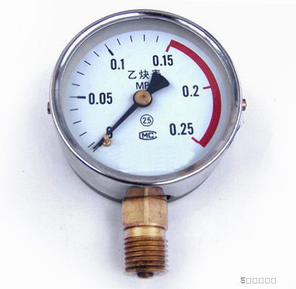 乙炔压力表