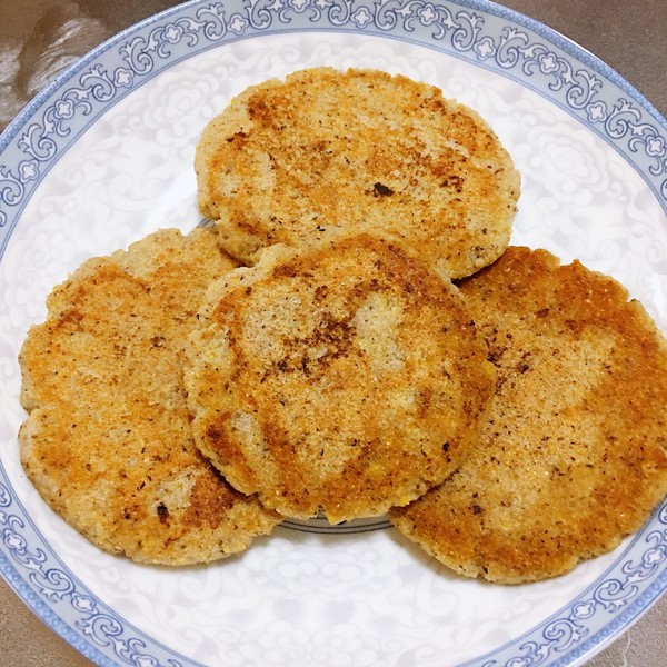 山药薏米豆渣饼