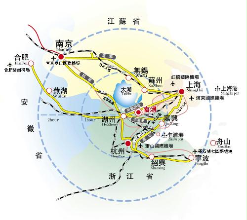  p>南浔古镇位于湖州市南浔区,地处江浙两省交界处.