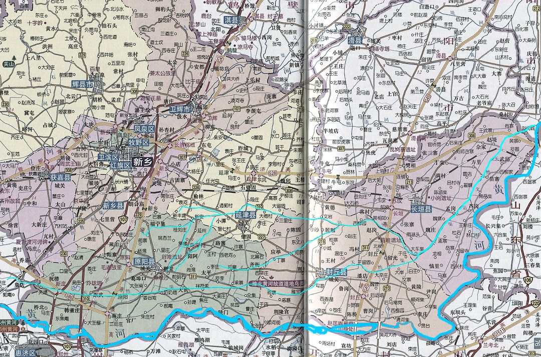 天然文岩渠是位于河南省新乡市东部的一条