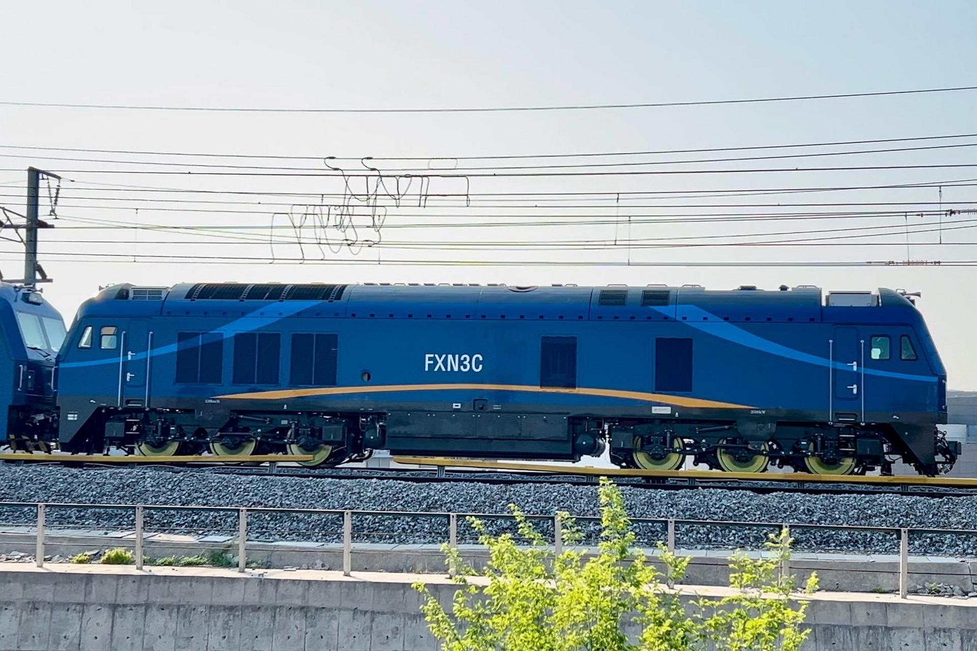 复兴3c型内燃机车