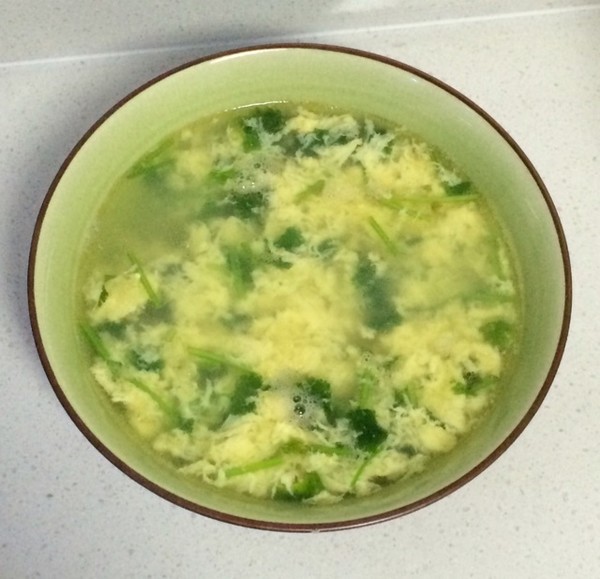 香菜鸡蛋汤