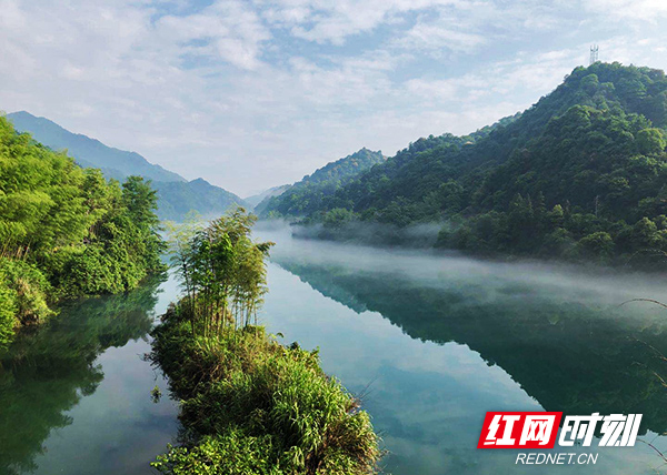 有一种江山水意，叫2020年的第一场雾漫小东江_百科TA说