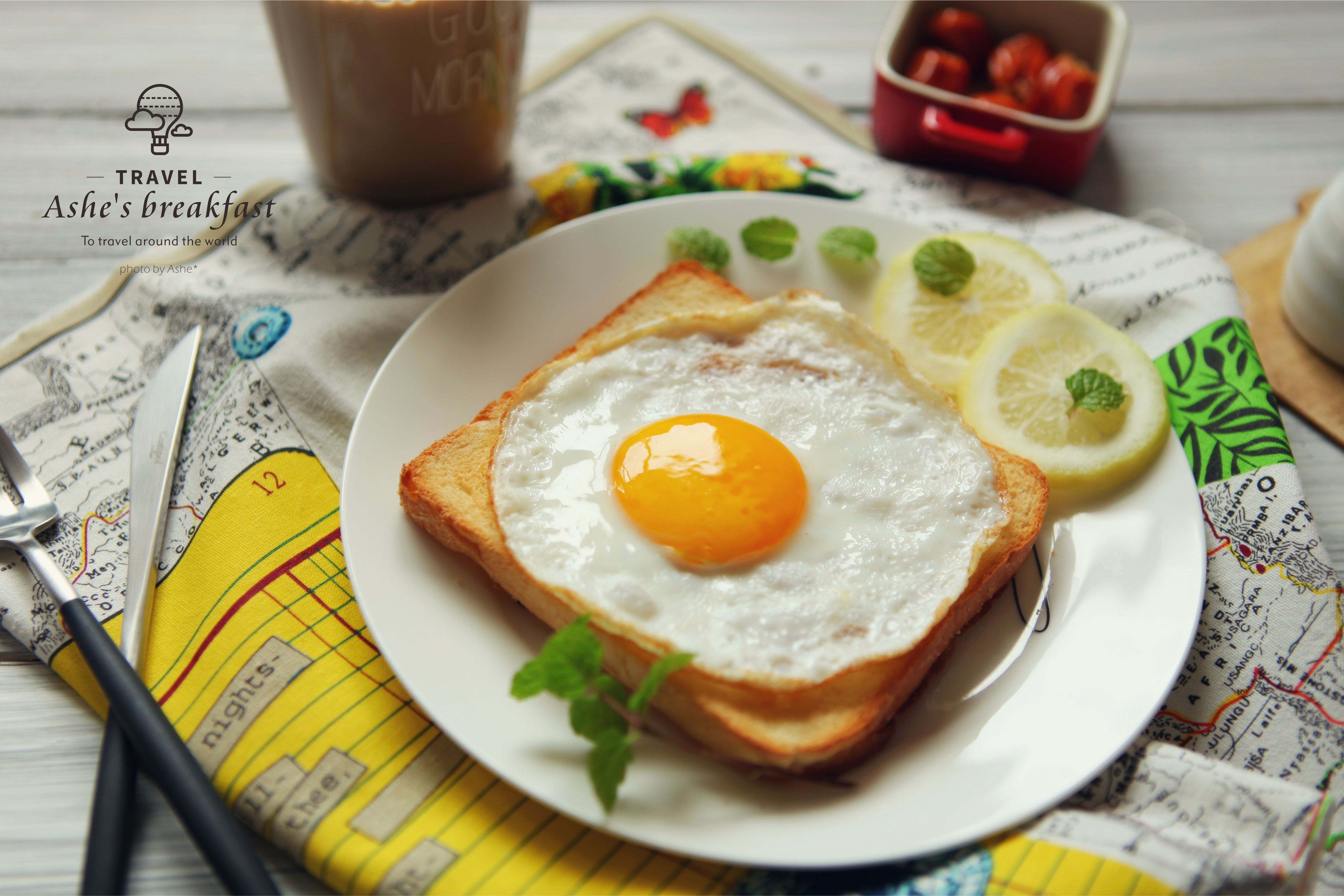  p>煎蛋土司是一种点心,主要原料有白土司,鸡蛋,主要辅料/调料有盐