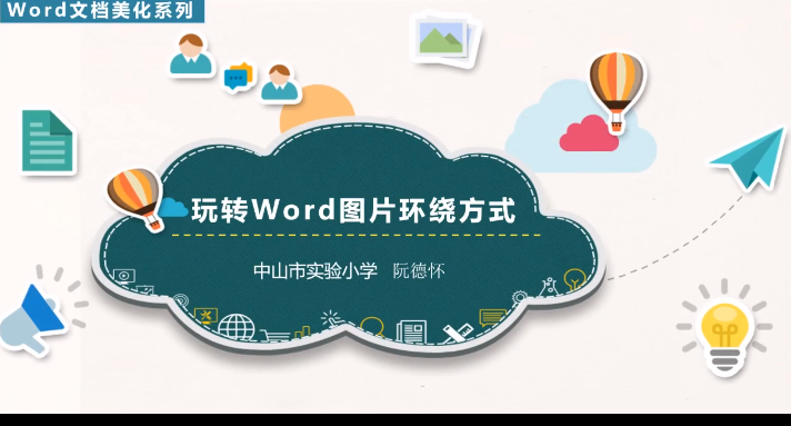 玩转word图片环绕方式