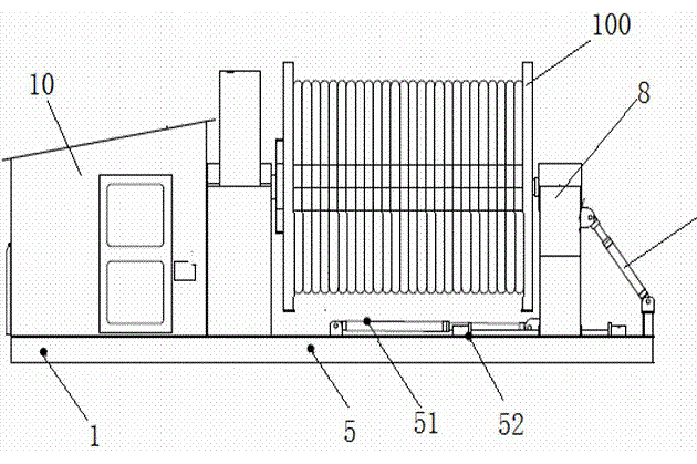 自动张力绞缆机