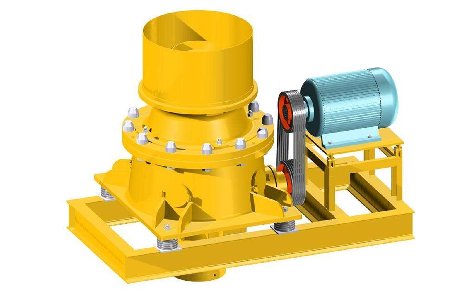 液压圆锥破碎机设备