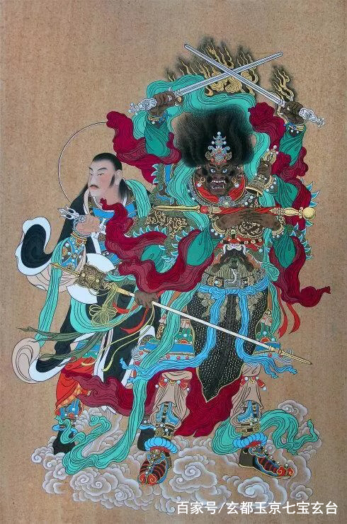 道教中赫赫有名的北极天蓬大元帅，北极四圣之首，带你走进道教_百科TA说