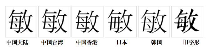 敏（汉字）_百度百科