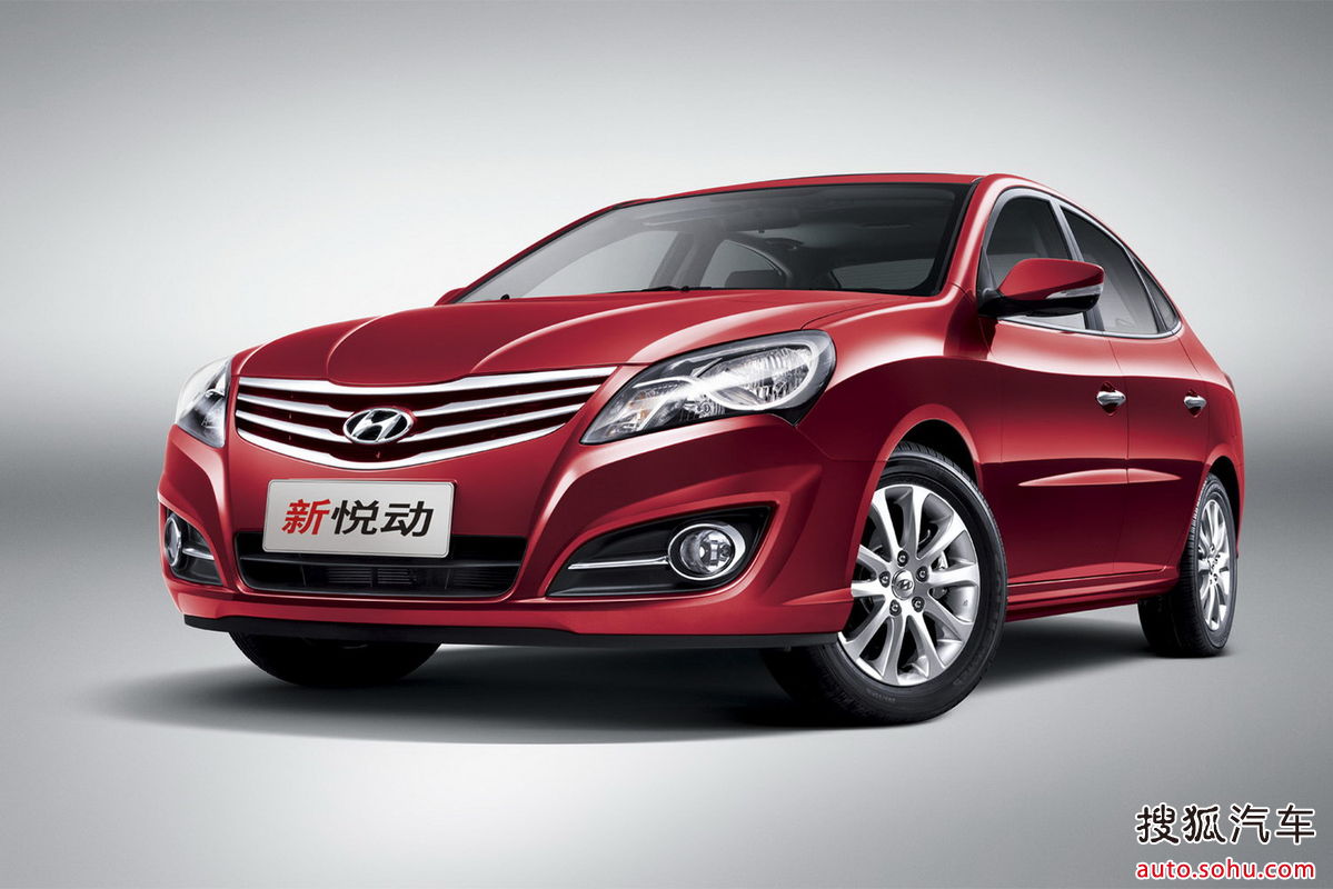  p>现代悦动与老款伊兰特相同,悦动仍采用1.6l和1.