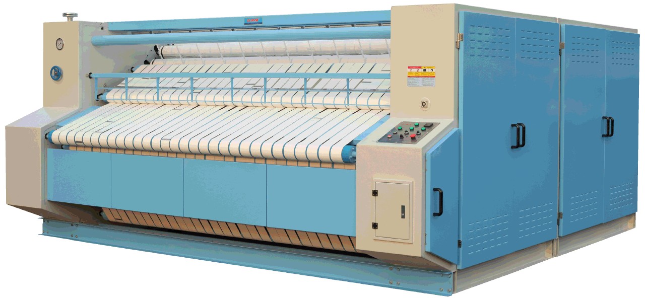  p>烫平机是洗涤机械的一种,属于洗衣房熨整设备.