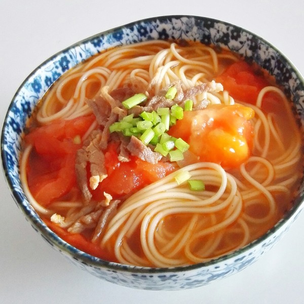西红柿肉丝面