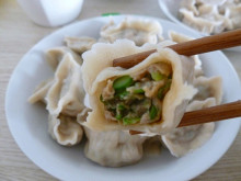 猪肉豇豆馅饺子