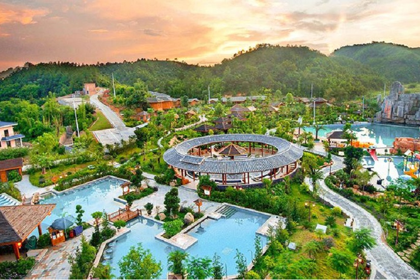  p>叶园温泉旅游度假区,位于广东省河源市. /p>