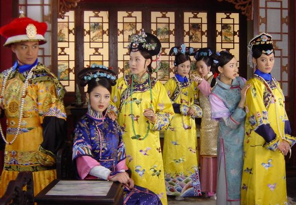 lemmaid="188900">孝庄文皇后 /a>的生平而改编的一部历史古装电视 