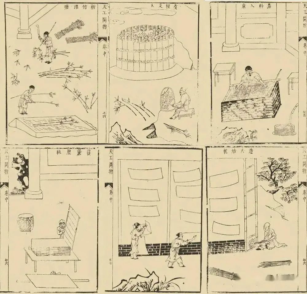 造纸术（中国古代四大发明之一）_百度百科