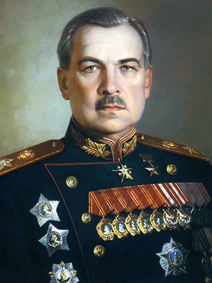 са  ндрович Го  воров(1897-1955),1944年苏联元帅