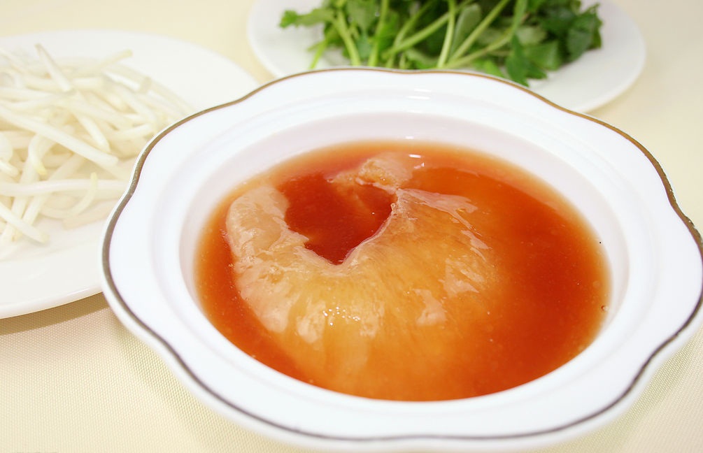 组庵玉结鱼翅汤