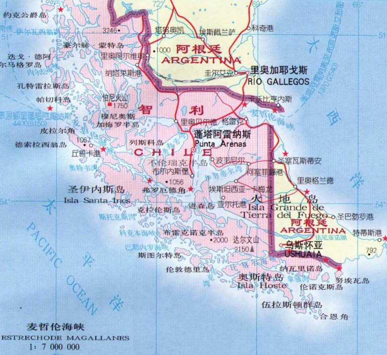  p>麦哲伦海峡(strait of magellan)位于 a href="#" data-lemmaid="