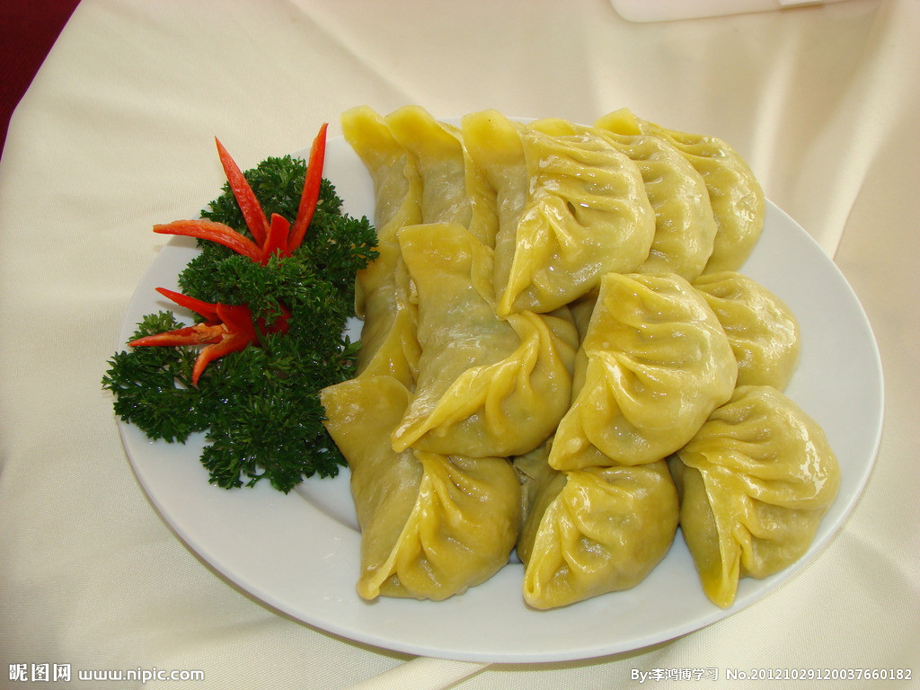 玉米猪肉馅饺子