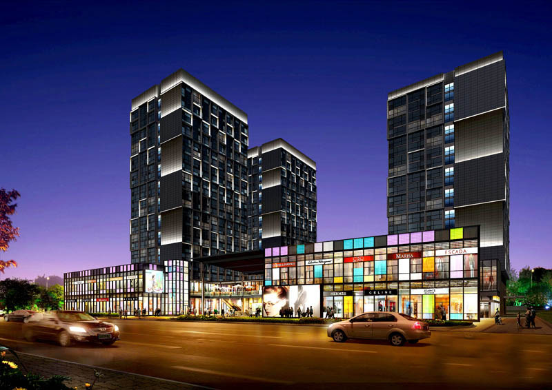 大华嘉年华,巴黎春天,乐购,美食城等均已开业运营,且周边大华万里板块