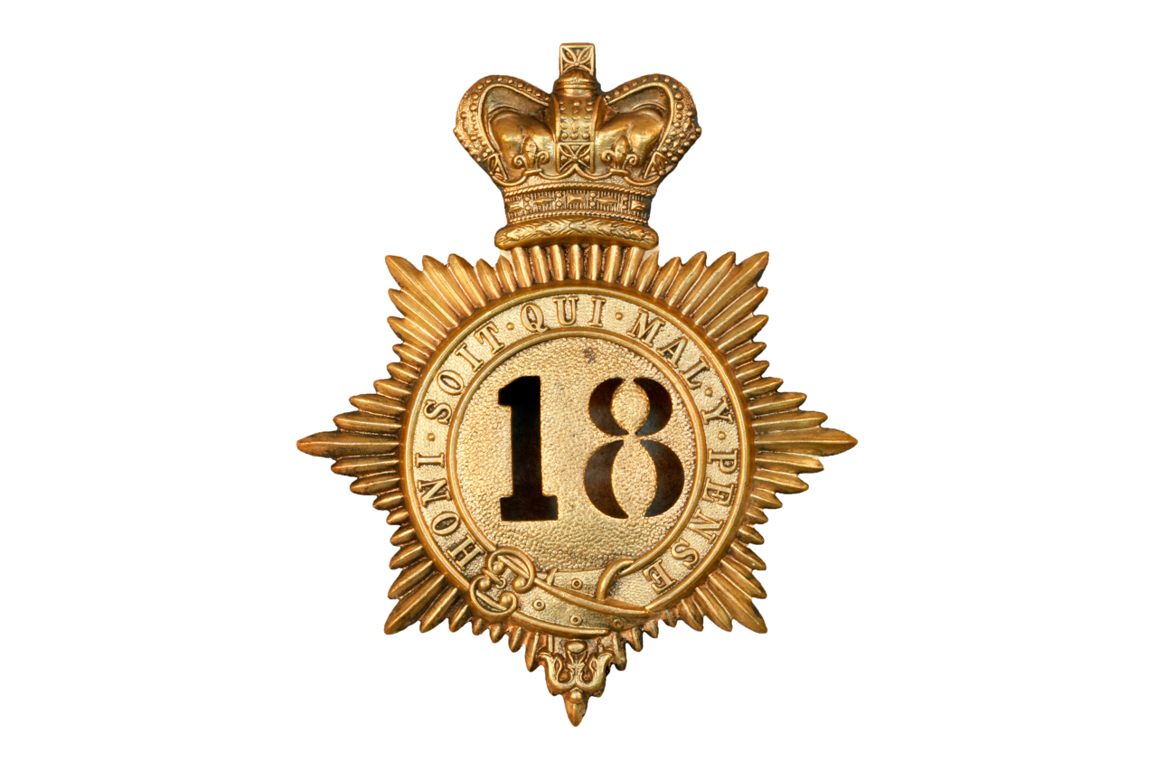 19世纪英军铜帽徽