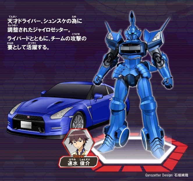 超速变形gyro zetter