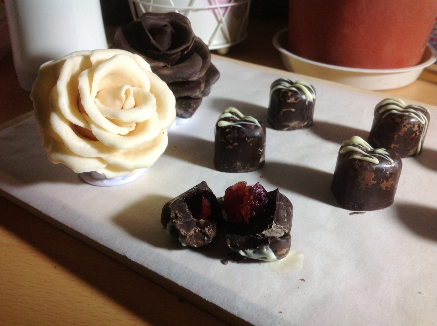 蔓越莓酒心巧克力