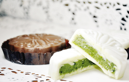绿茶月饼