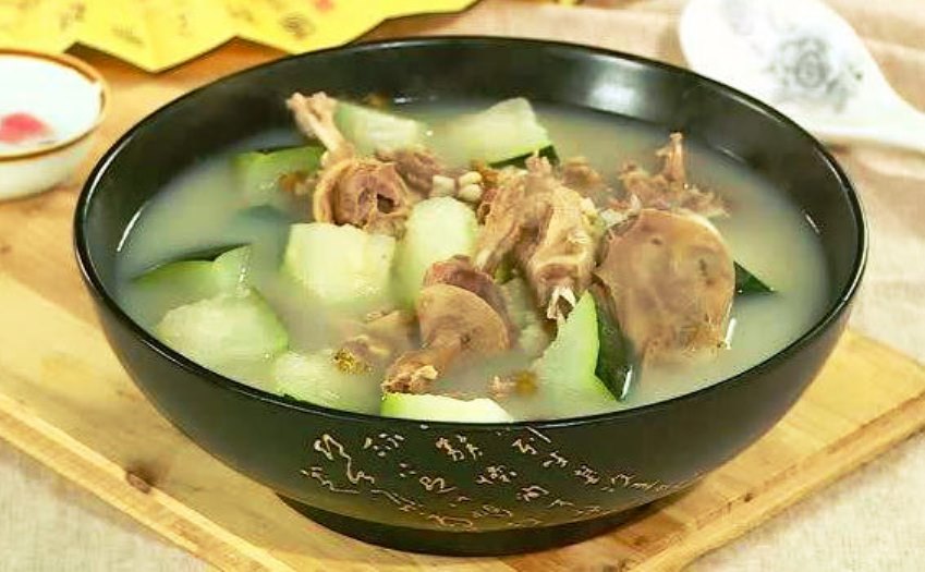 消暑冬瓜鸭汤